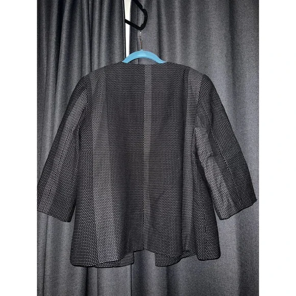 Eileen Fisher Black and White Blazer - Picture 3 of 3